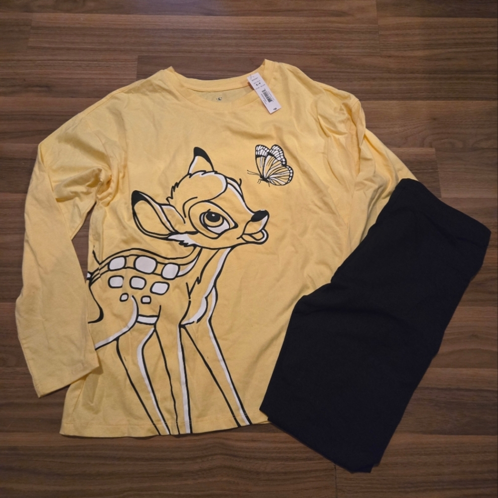 Ladies Small Disney Bambi PJ Set